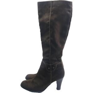 Unisa Brown Suede Boots